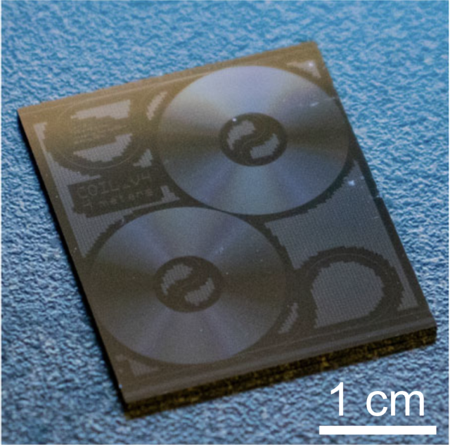 fabricated 4-meter-coil resonator device